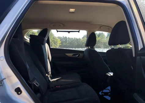 2015 Nissan Rogue S из США, поврежденный, VIN KNMAT2MV3FP590966